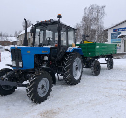 новый трактор «Беларус» пополнил автопарк МУП «Коммунальник» - фото - 4