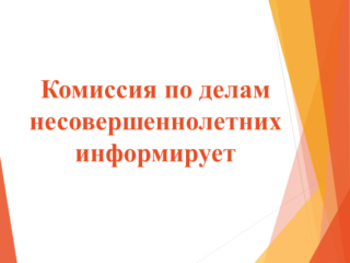 комиссия по делам несовершеннолетних и защите их прав в муниципальном образовании «Велижский район» информирует - фото - 1