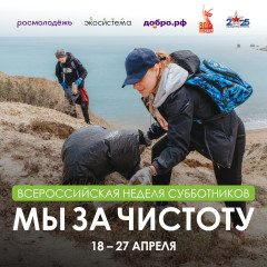 всероссийская неделя субботников «Мы за чистоту» - фото - 1