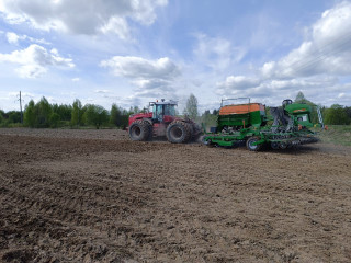 в Велижском районе активно продолжается весенний посев - фото - 1