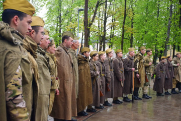 в Велижском округе открыли военно-исторический урок „Живая история“, посвящённый 80 -летию Великой Победы - фото - 15