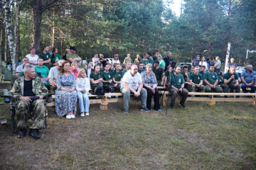 первый Фестиваль патриотической песни прошёл в урочище Миловиды Велижского района - фото - 20