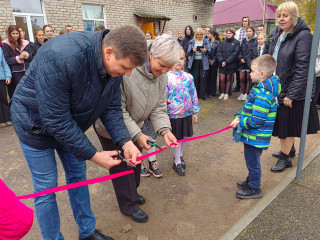 открытие многофункциональной спортивной площадки ГТО в школе № 2 г. Велижа - фото - 12