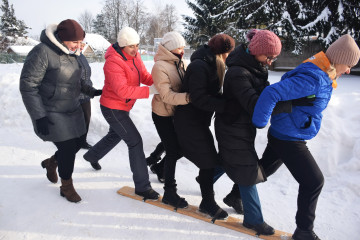 спортивный праздник «Зимние забавы - фото - 16