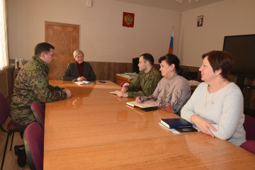 встреча с представителями пограничного управления - фото - 1