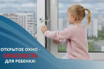 опасность открытого окна - фото - 1