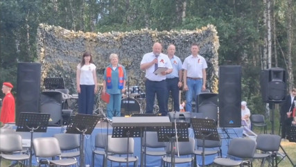 мероприятие «Край партизанской славы», которое прошло в Бор Псковской области - фото - 3