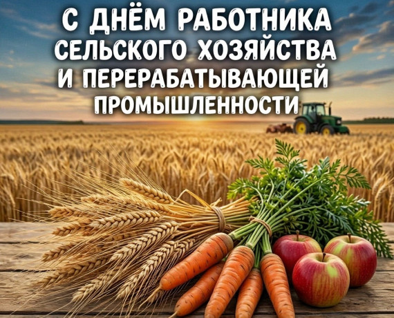 поздравление с Днём работника сельского хозяйства и перерабатывающей промышленности - фото - 1