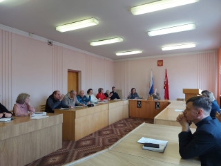 сегодня состоялось внеочередное 55-е заседание Велижского районного Совета депутатов - фото - 2